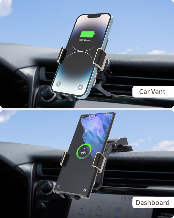 AUTO CLAMPING CAR WIRELESS CHARGER FOR PIXEL SERIES - The Pixel Store
