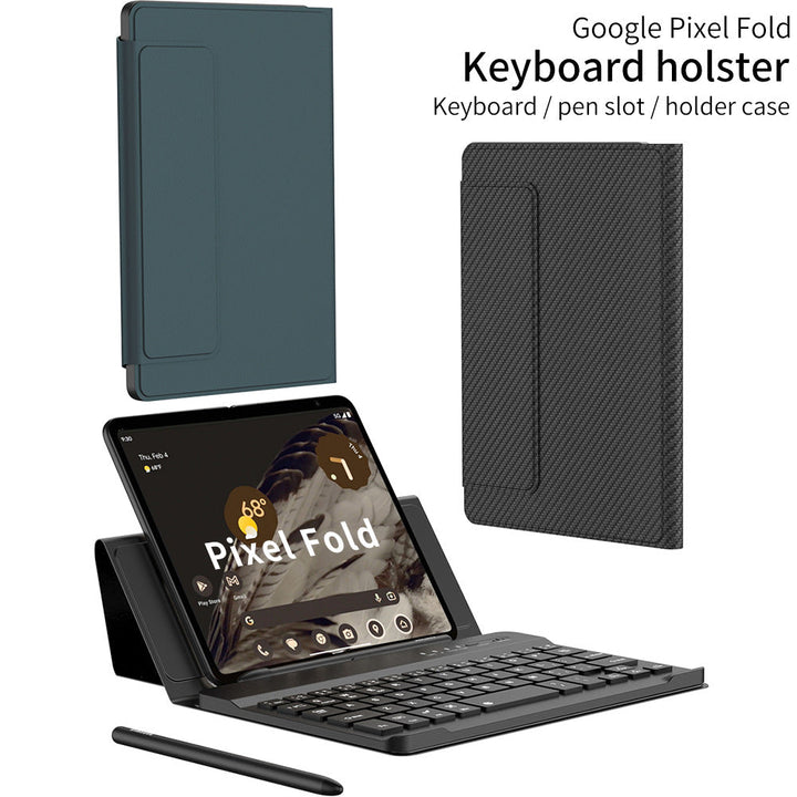4-in-1 Wireless Keyboard Case for Google Pixel Fold Series - The Pixel Store