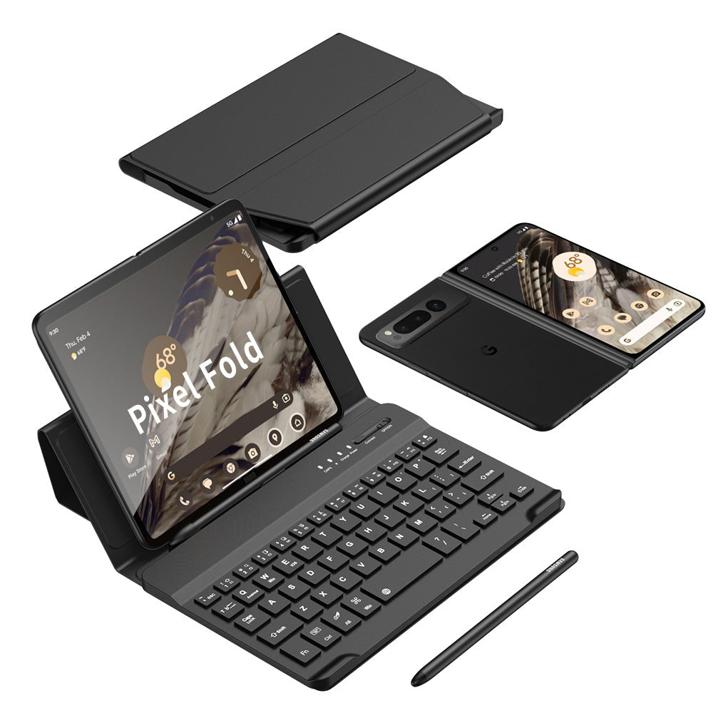 4-in-1 Wireless Keyboard Case for Google Pixel Fold Series - The Pixel Store