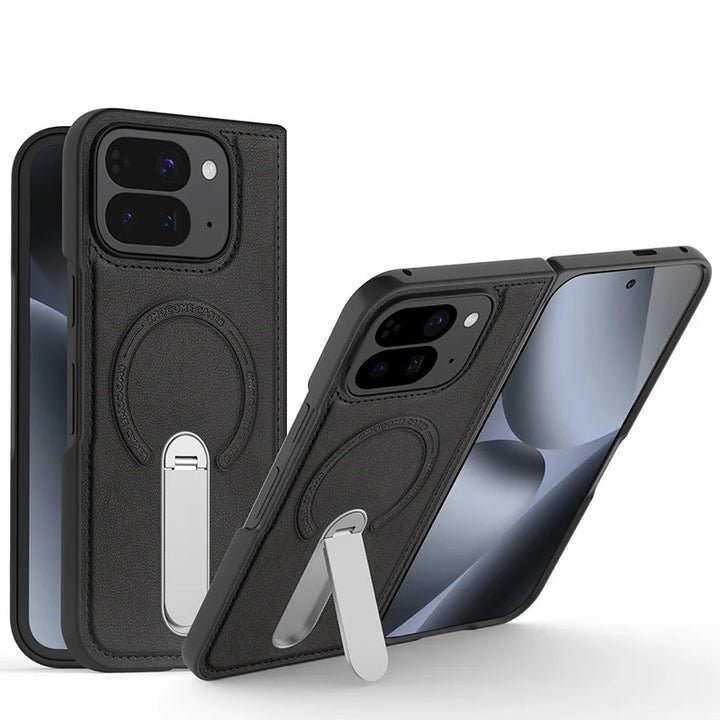Magnetic Leather Case with Stand For Pixel Fold - The Pixel Store