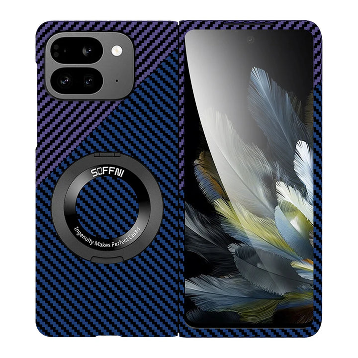 Magnetic Shockproof Case with Stand For Google Pixel 9 Pro Fold - The Pixel Store