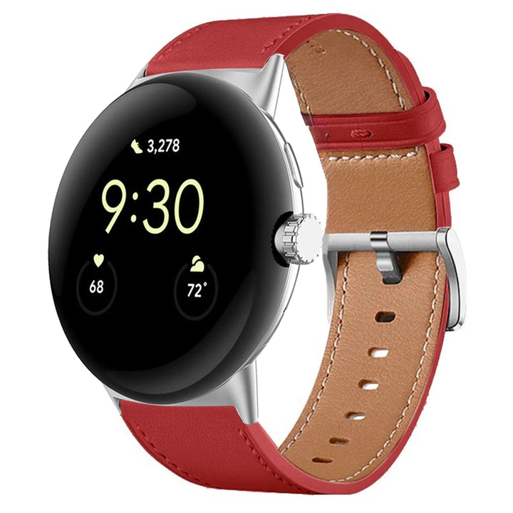 Premium Leather Band for Pixel Watch 4 - The Pixel Store