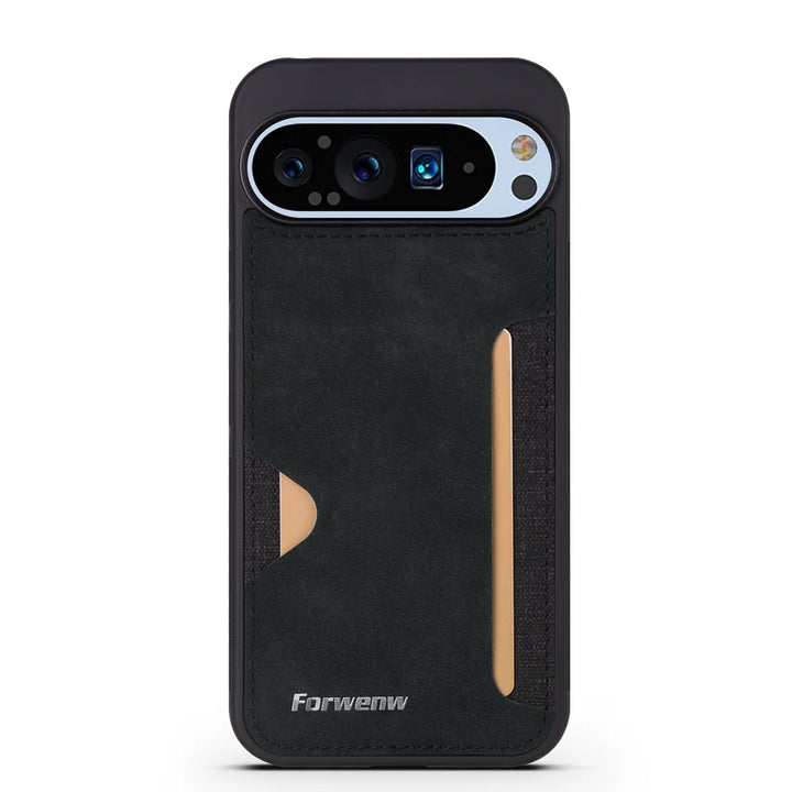 Card Slot Leather Case - The Pixel Store