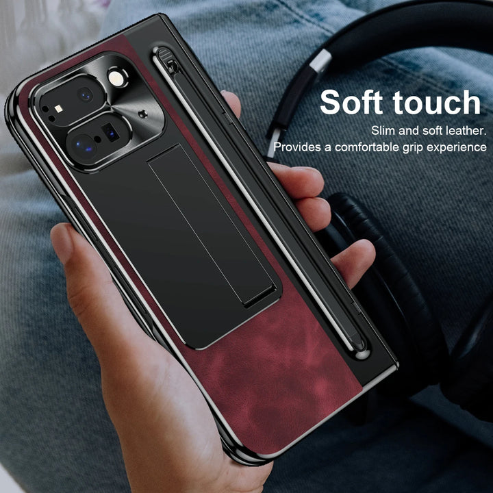 Leather Case With Touch Pen - The Pixel Store