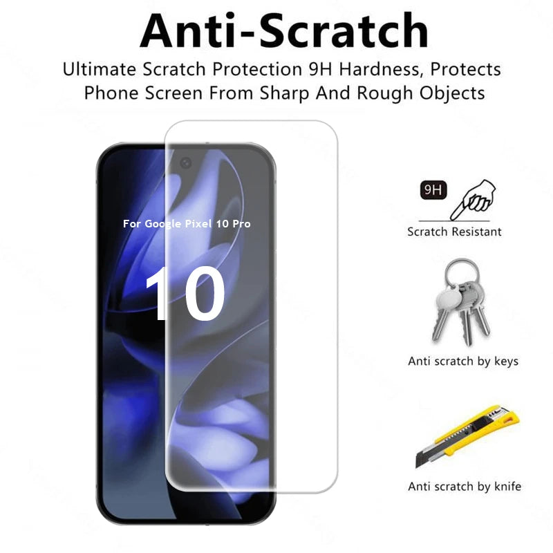 Tempered Glass Screen & Camera Lens Protector - The Pixel Store