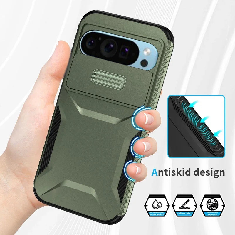 Armor Case with Slide Camera Protection - The Pixel Store
