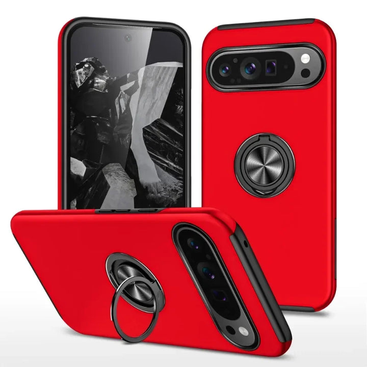 Magnetic Ring Stand Shockproof Case - The Pixel Store