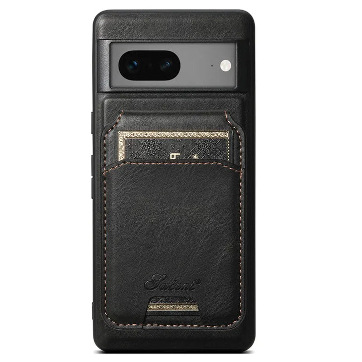 Leather Magsafe Case with Wallet For Pixel Series - The Pixel Store