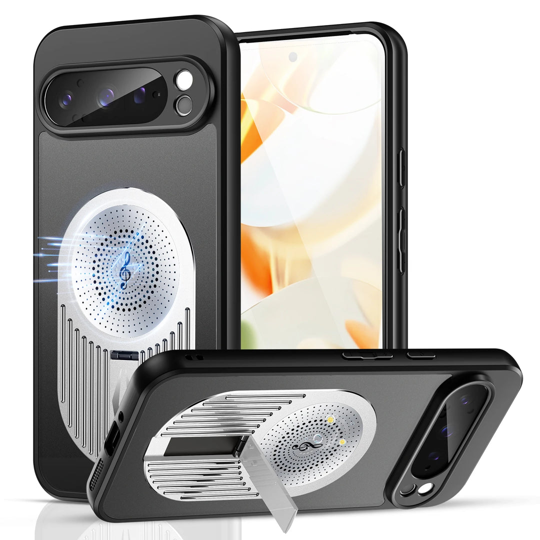 Shockproof Magnetic Case with Stand For Google Pixel 9 Series - The Pixel Store