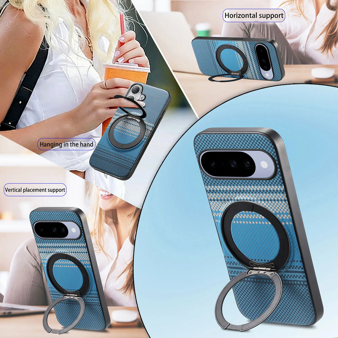 Rotating Ring Kickstand Case For Pixel Series
