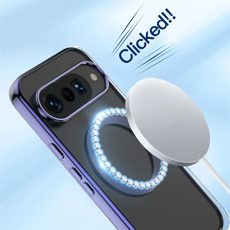 Transparent Wireless Charging Case - The Pixel Store