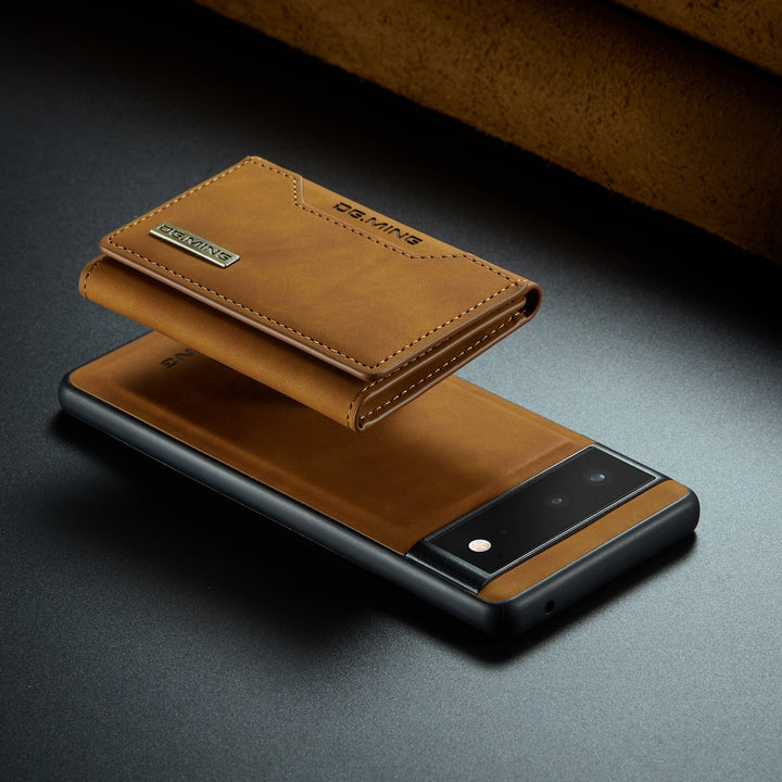 2 In 1 Detachable Card Pocket Magnetic Wallet Case for Google Pixel 7 Series - The Pixel Store