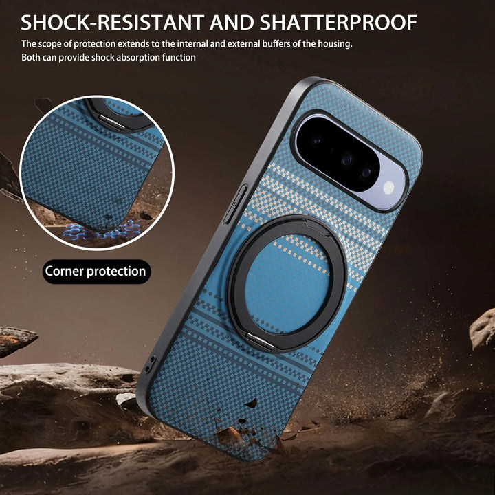 Rotating Ring Kickstand Case For Pixel Series