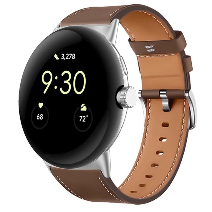 Premium Leather Band for Pixel Watch 4 - The Pixel Store