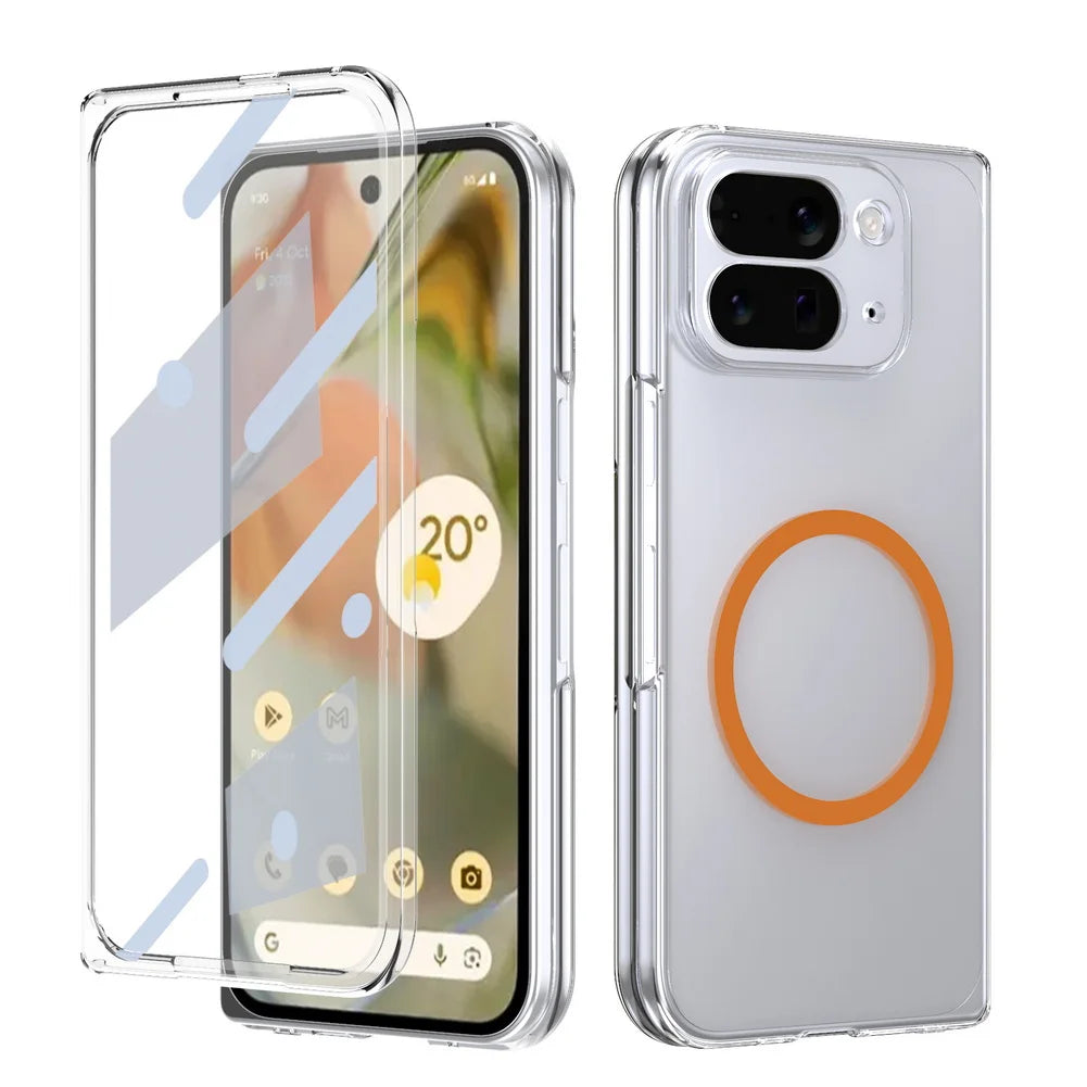 Pixel 10 Pro Fold Clear Magnetic Case - The Pixel Store