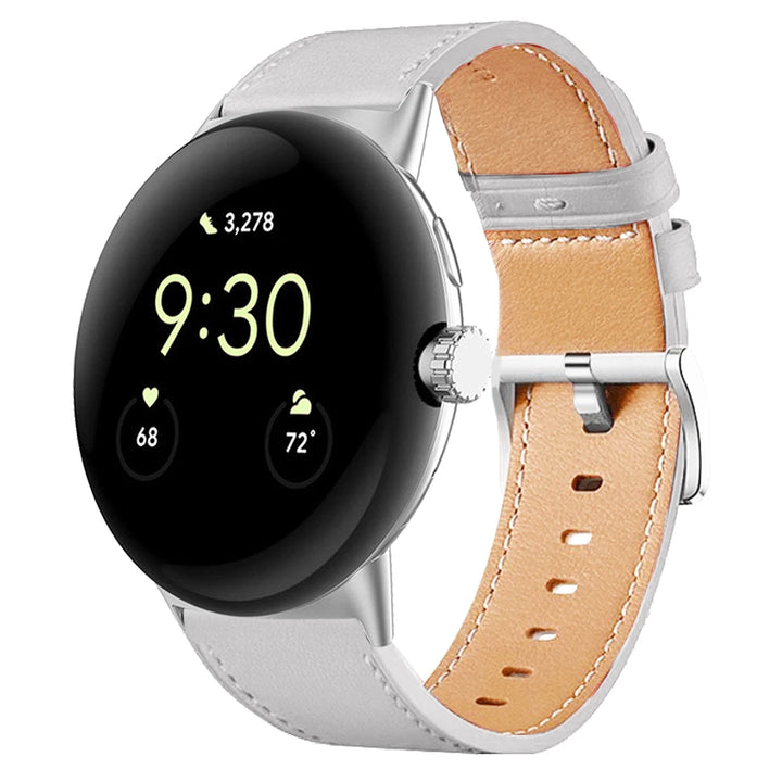 Premium Leather Band for Pixel Watch 4 - The Pixel Store