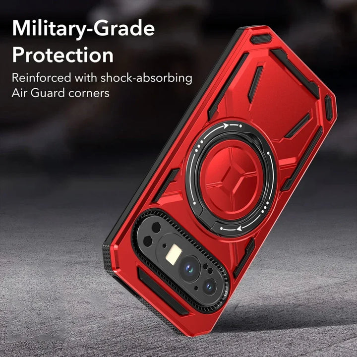 Magnetic Armor Case with Ring for Google Pixel Series - The Pixel Store