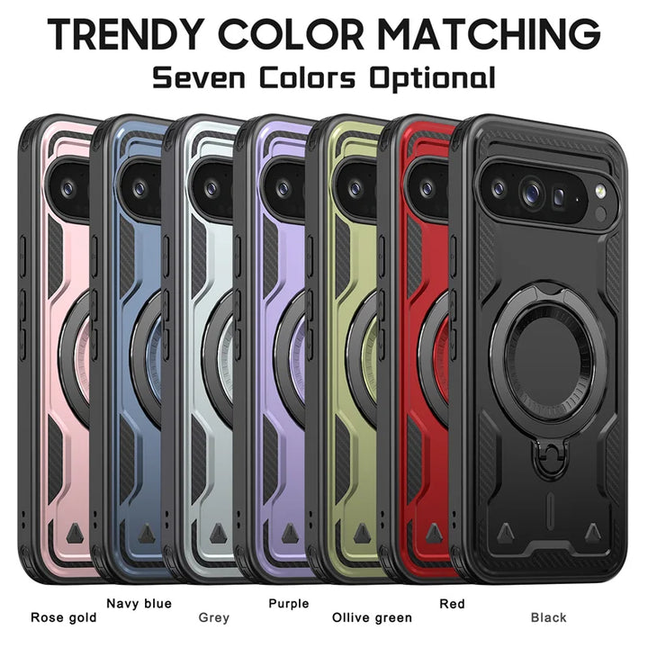 Full Protection Magnetic Ring Case - The Pixel Store