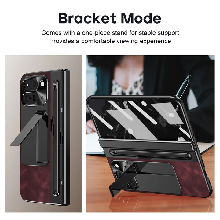 Leather Case With Touch Pen - The Pixel Store
