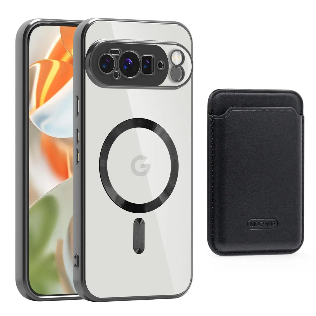 MagSafe Clear Case with Magnetic Wallet - The Pixel Store