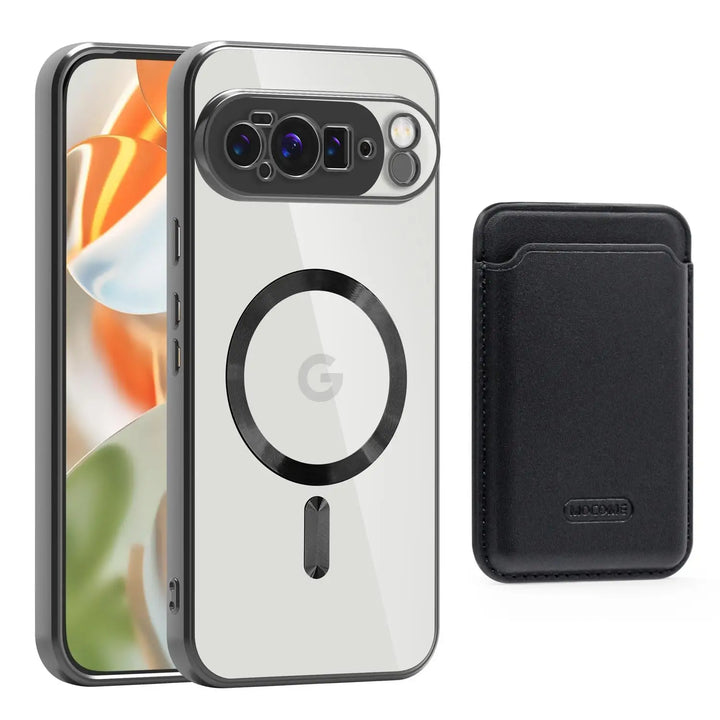 MagSafe Clear Case with Magnetic Wallet - The Pixel Store