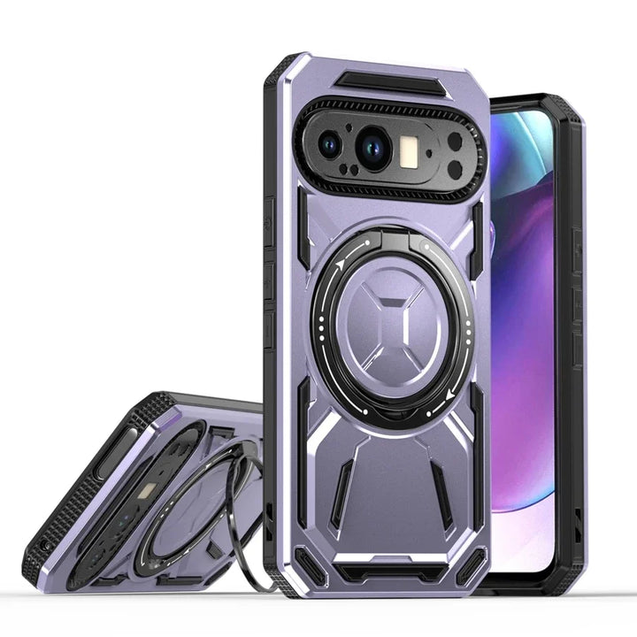Magnetic Armor Case with Ring for Google Pixel Series - The Pixel Store