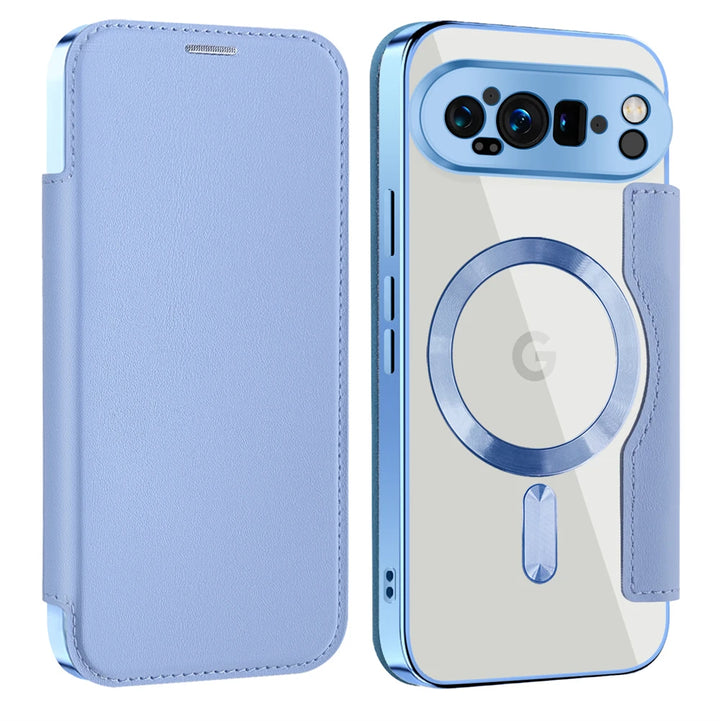 Leather Magsafe Case with Card Slot Holder For Pixel Series - The Pixel Store