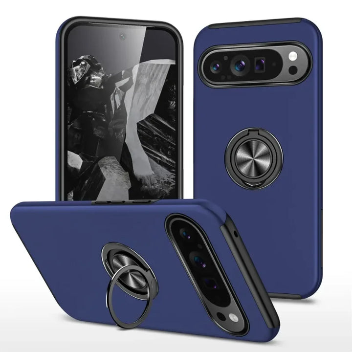 Magnetic Ring Stand Shockproof Case - The Pixel Store