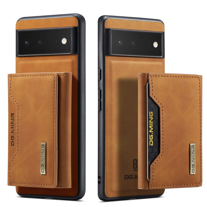 2 In 1 Detachable Card Pocket Magnetic Wallet Case for Google Pixel 7 Series - The Pixel Store