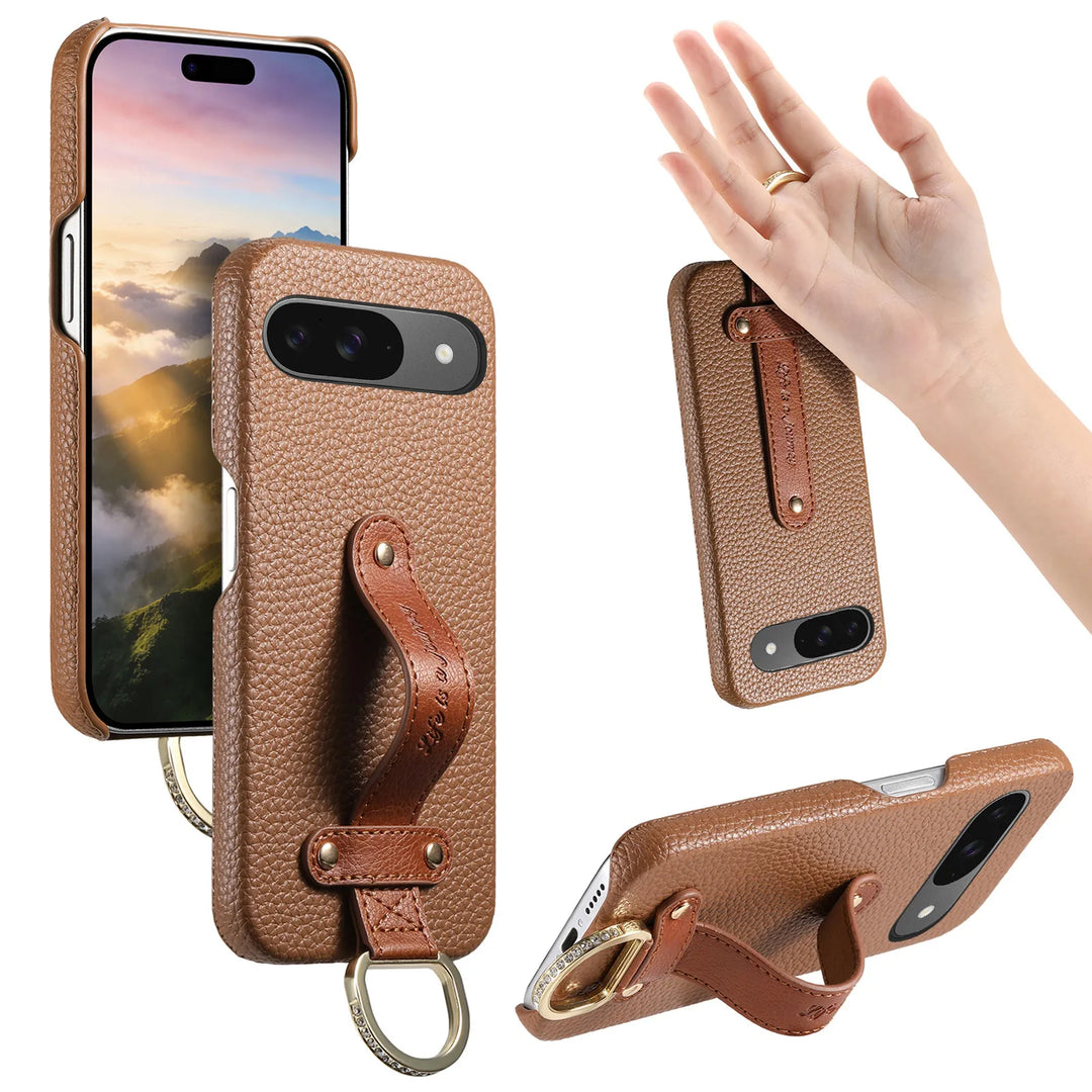 Premium Strap Stand Case For Google Pixel Series
