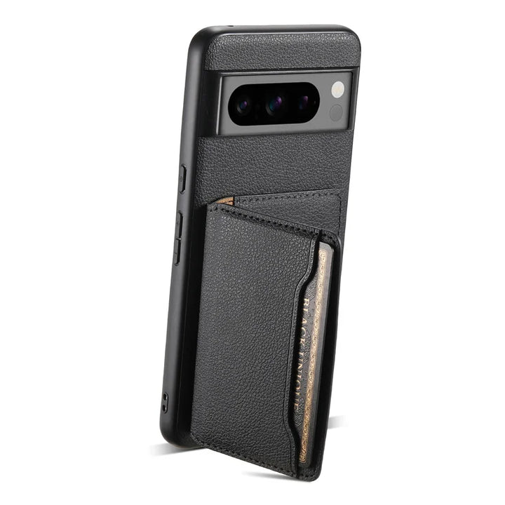 Leather Case with Card Holder For Google Pixel 8 Series - The Pixel Store