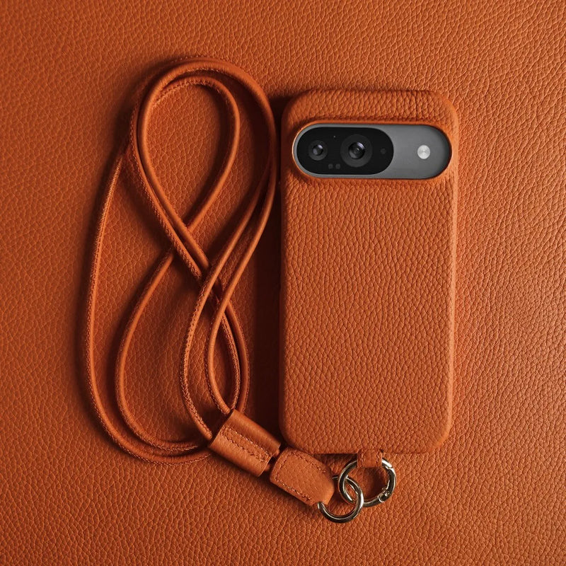 Crossbody Leather Case For Pixel 9a
