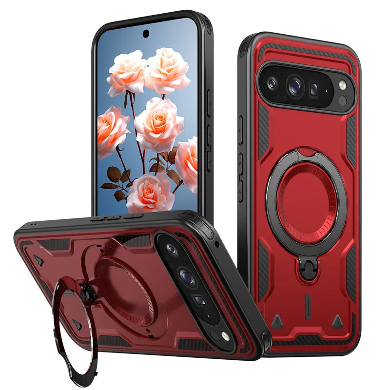 Full Protection Magnetic Ring Case - The Pixel Store