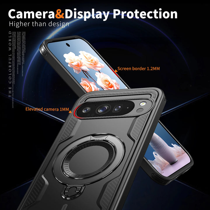 Magnetic Ring Case with 360° Grip - The Pixel Store