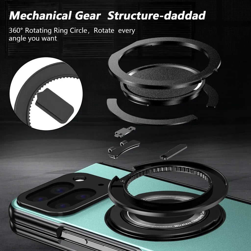 Magnetic Ring Stand Case for Pixel 10 Pro Fold - The Pixel Store