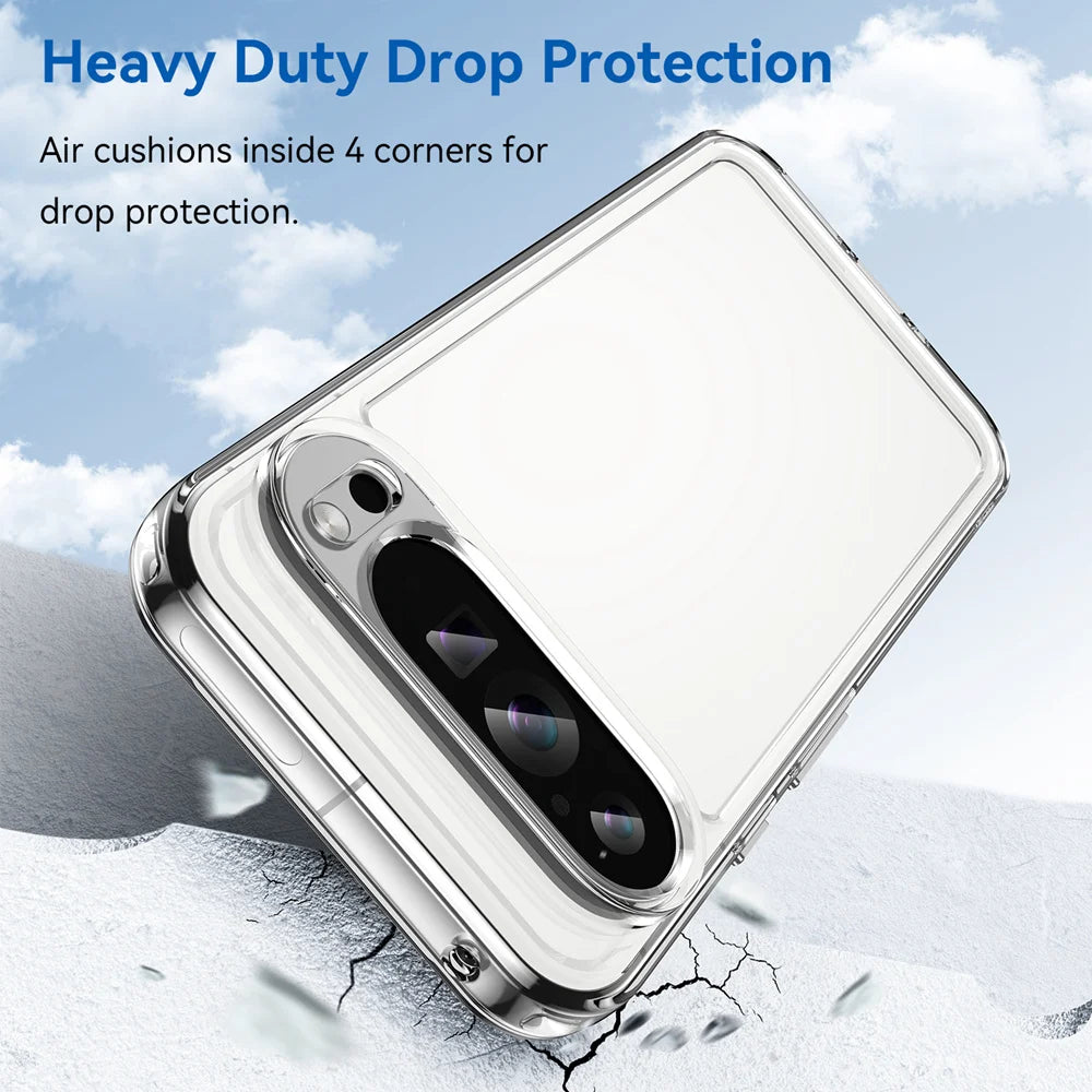 Transparent Shockproof Case for Google Pixel 9 Series - The Pixel Store