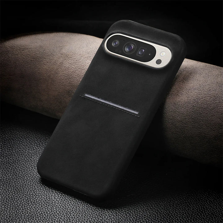 Card Slot Leather Case For Google Pixel Series - The Pixel Store