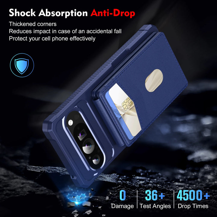 2 in 1 Magnetic Leather Case Detachable Card Holder