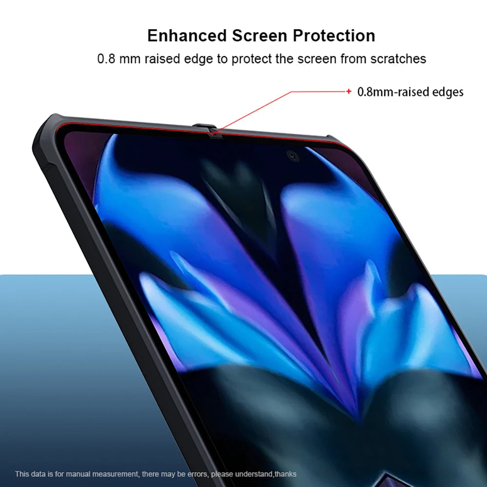 Hinge Covered Shockproof Case With Screen Protector - The Pixel Store