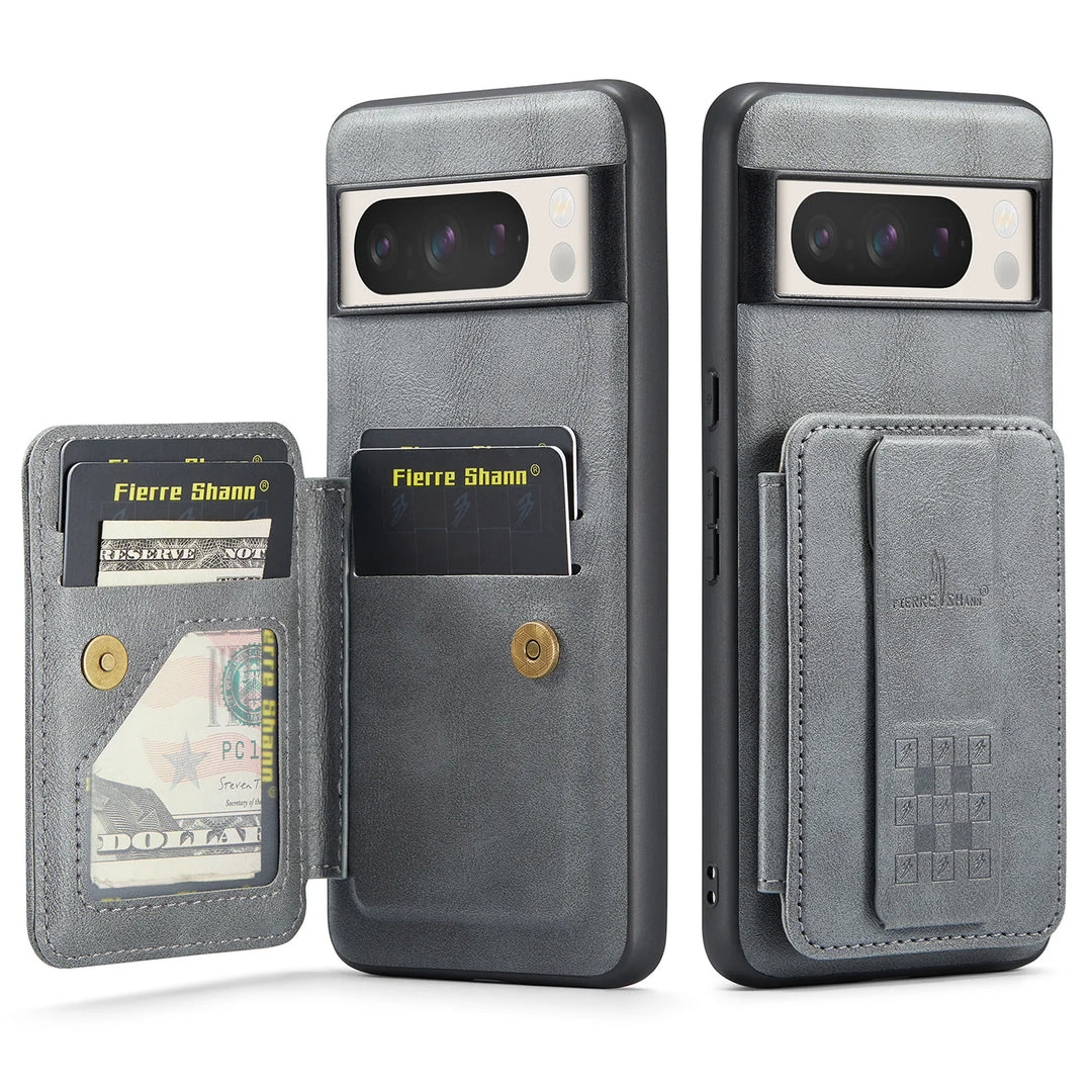Premium Google Pixel 8A Leather Wallet Case - The Pixel Store