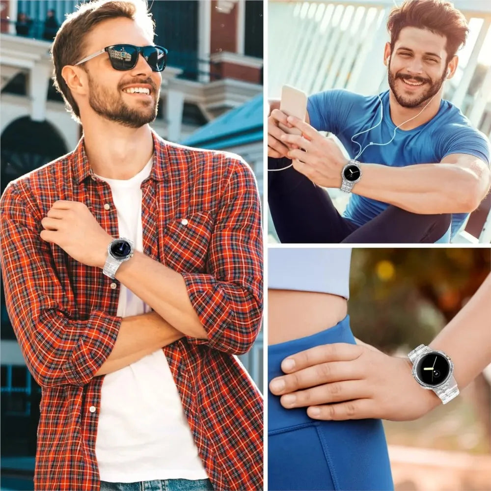 Clear Shockproof Strap Case for Pixel Watch - The Pixel Store