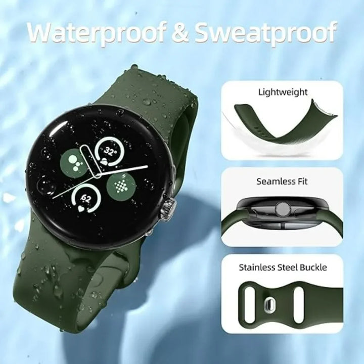 Soft Silicone Pixel Watch Band - The Pixel Store