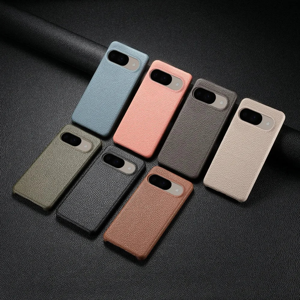 Luxury Leather Texture Protective Case - The Pixel Store