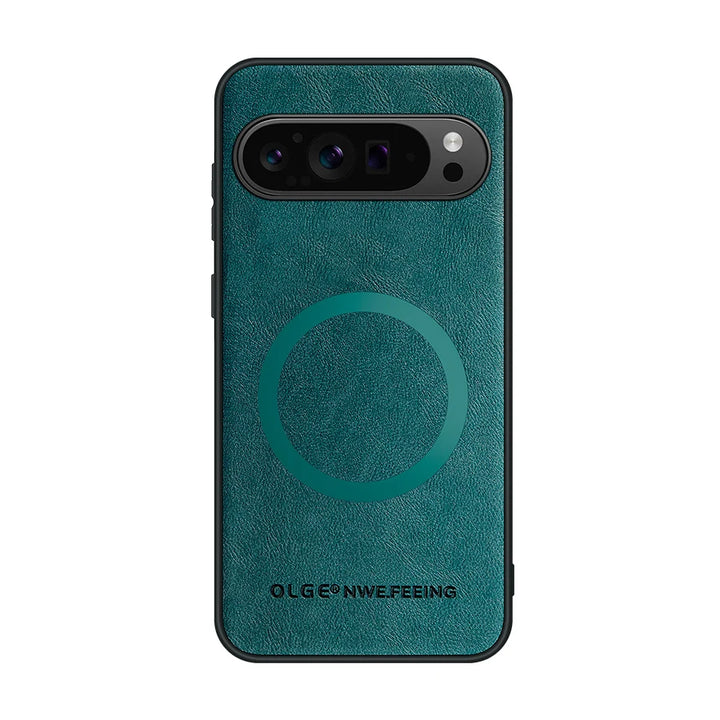 Anti-Fingerprint Leather Magnetic Case - The Pixel Store