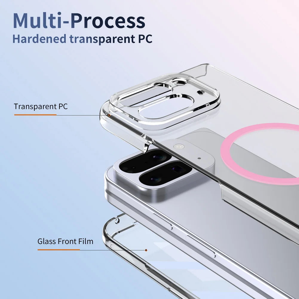 Pixel 10 Pro Fold Clear Magnetic Case - The Pixel Store