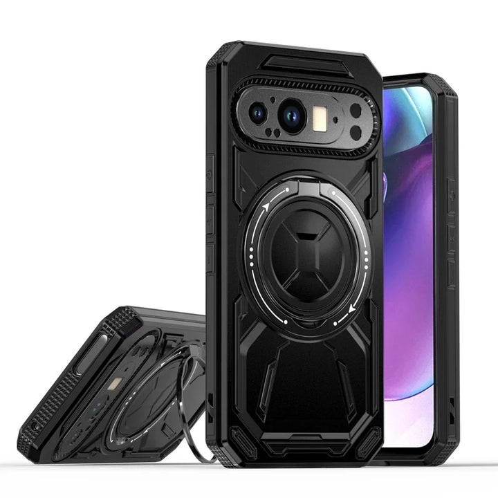 Magnetic Armor Case with Ring for Google Pixel Series - The Pixel Store