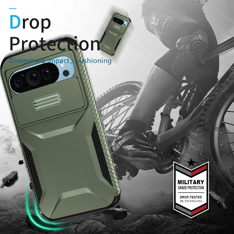 Armor Case with Slide Camera Protection - The Pixel Store
