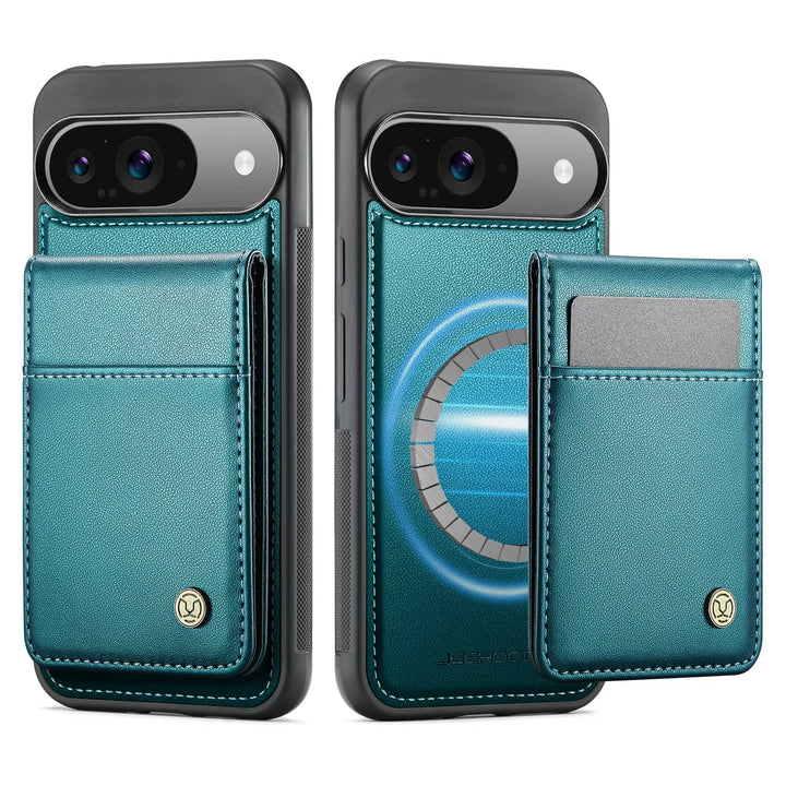 Leather Case with Card Holder For Google Pixel 9 Series - The Pixel Store