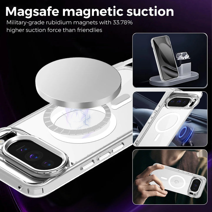 Magnetic Transparent Case For Pixel - The Pixel Store