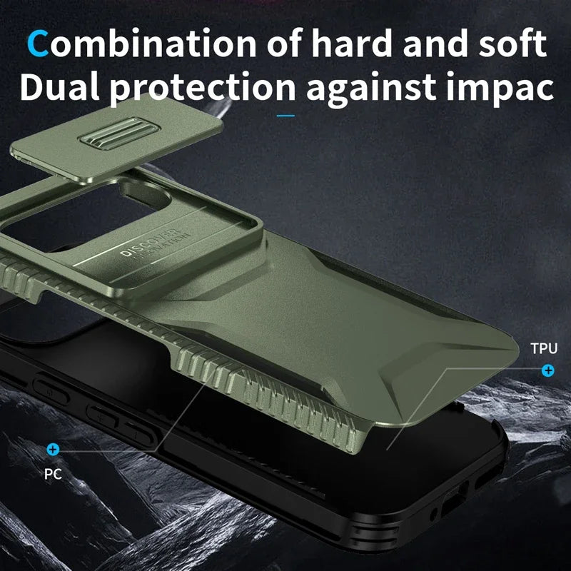 Armor Case with Slide Camera Protection - The Pixel Store